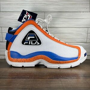 Fila Grant Hill 2 Men’s White Blue Orange Shoes - Men’s Size 15